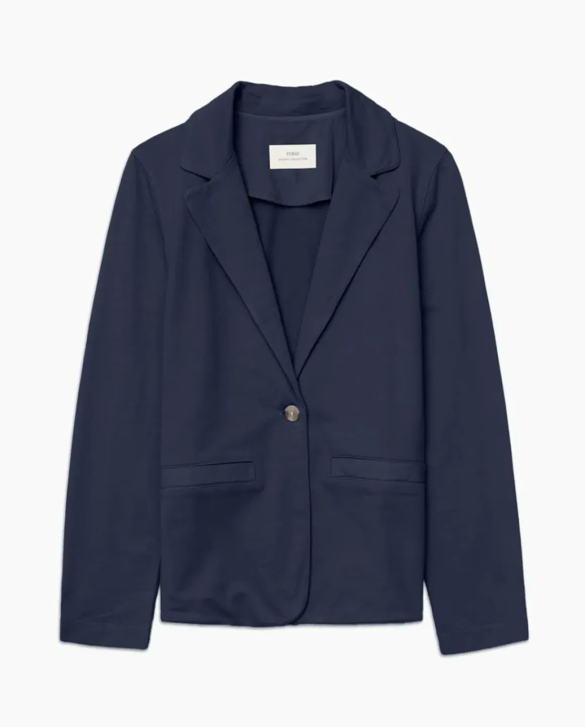 Americana cuello solapa azul oscuro