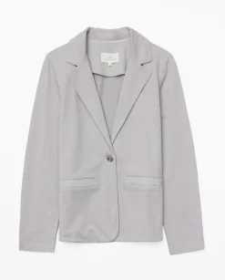 Americana cuello solapa gris