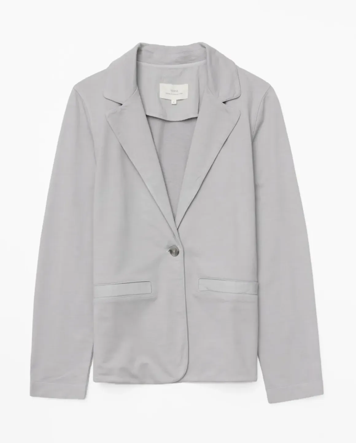 Americana cuello solapa gris
