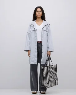 Bolsa tote cuadros negro
