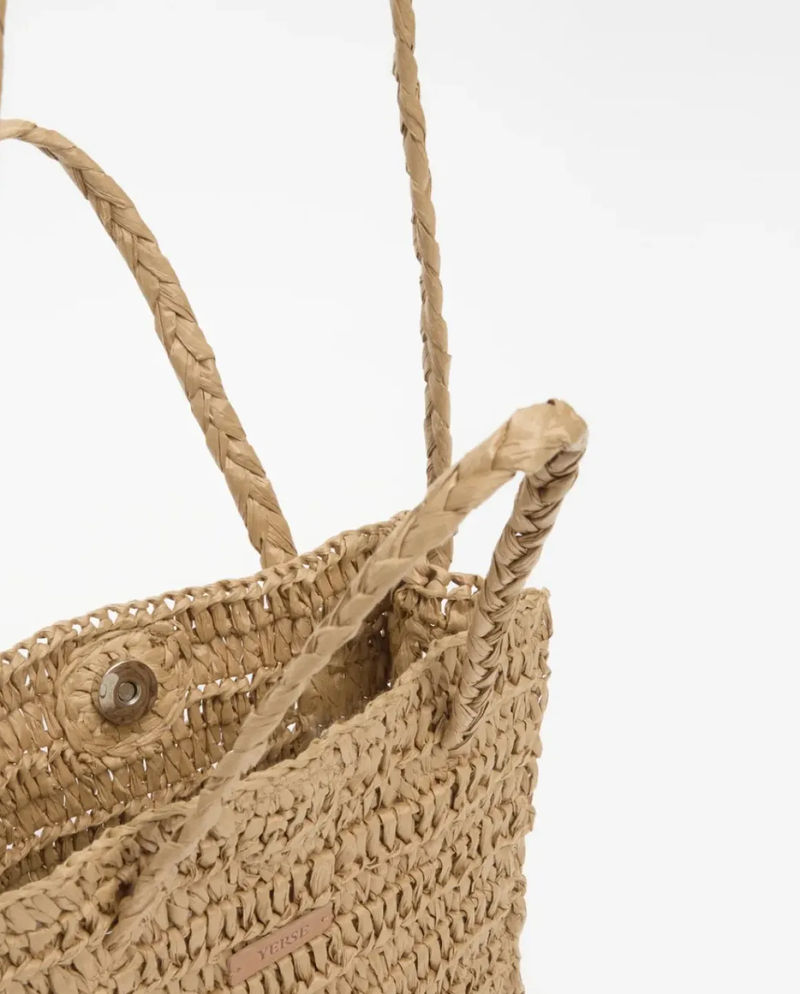 Bolso bandolera Rafia natural