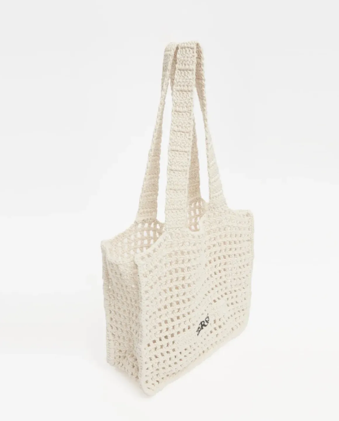 Bolso handmade macramé crudo