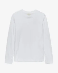Camiseta básica manga larga blanco