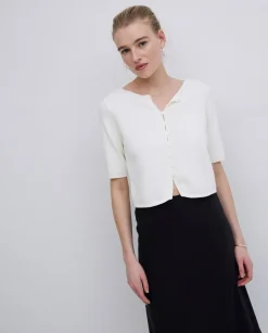 Falda midi tencel negro