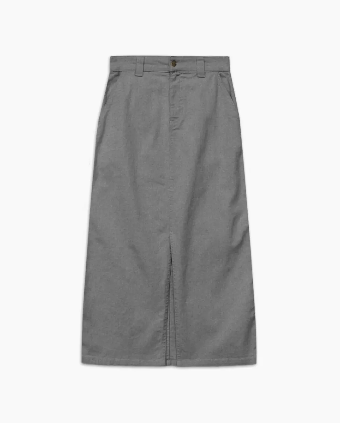 Falda tejana midi gris