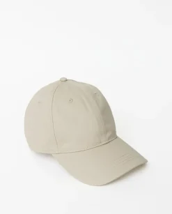 Gorra ajustable algodón beige