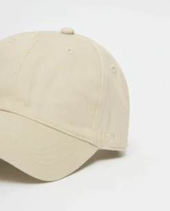 Gorra ajustable algodón beige