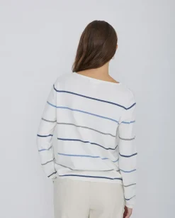 Jersey rayas punto crudo