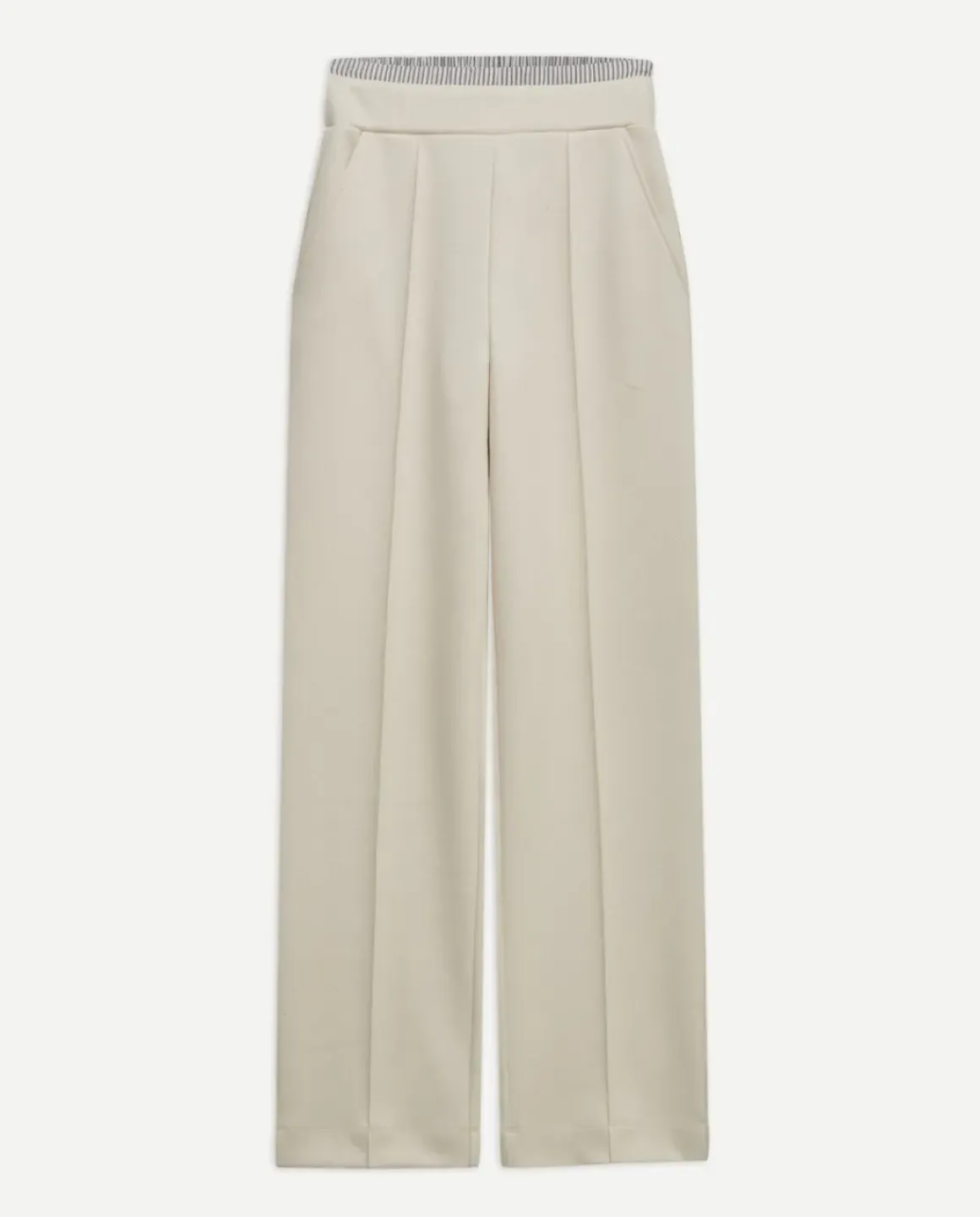 Pantalones de punto crudo
