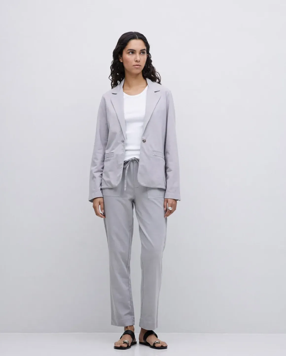 Pantalones jogger gris