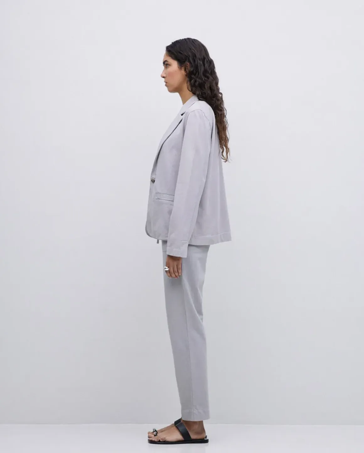 Pantalones jogger gris