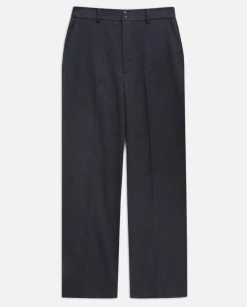 Pantalones wide leg azul marino