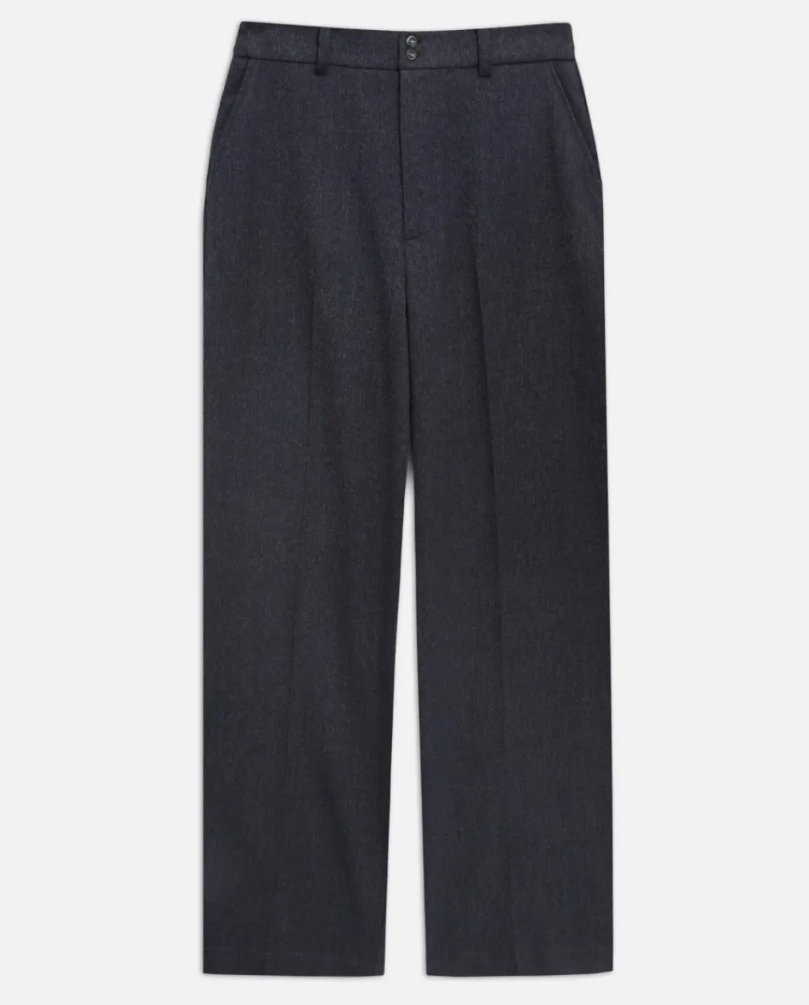Pantalones wide leg azul marino