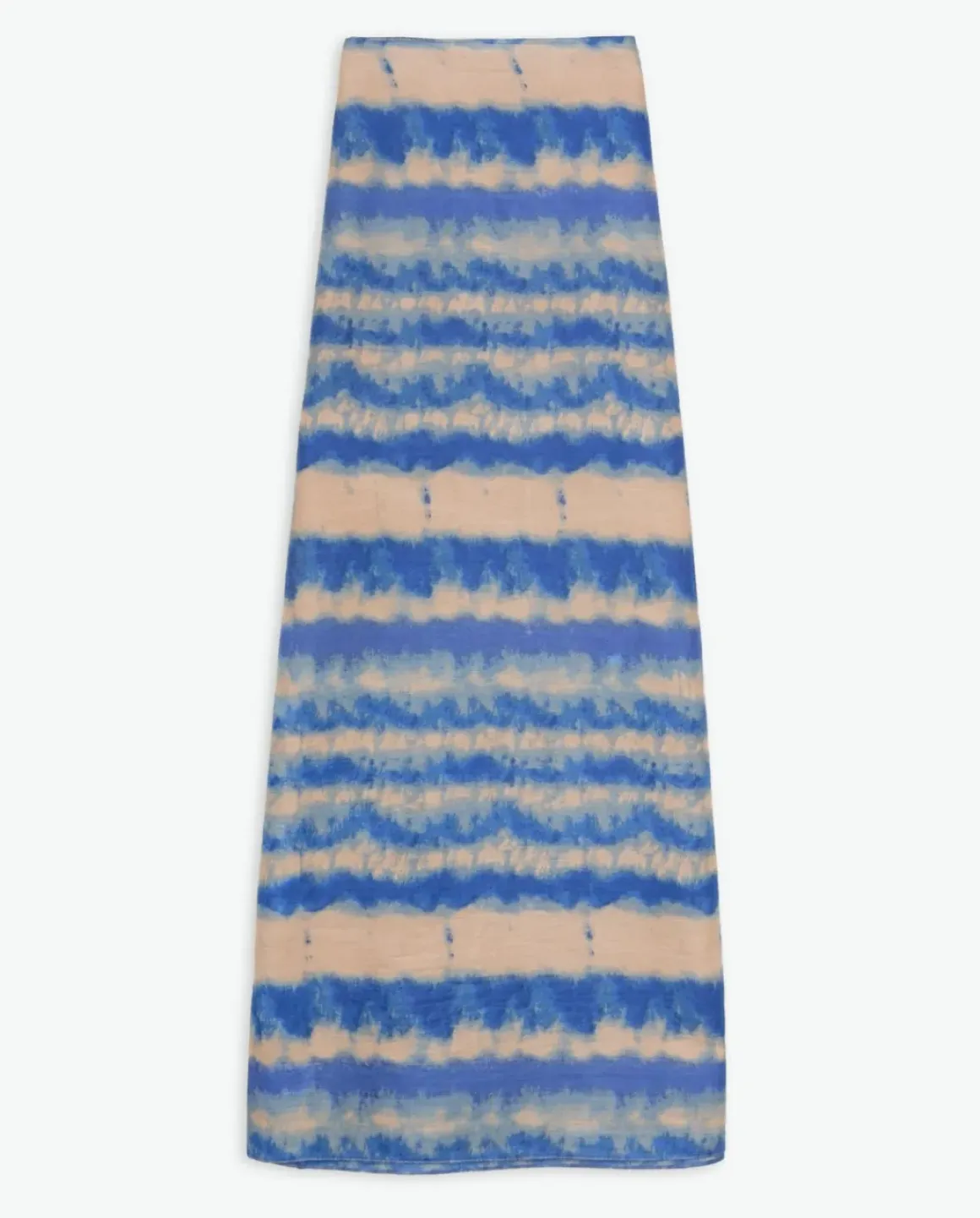Pareo estampado Tye Dye azul