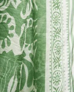 Pañuelo Seda verde