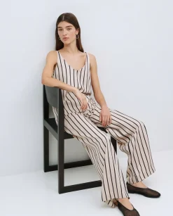 Top Tencel pico crudo