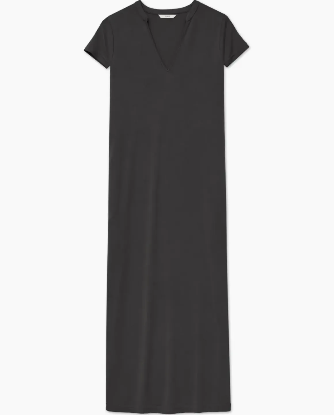 Vestido midi manga japonesa negro